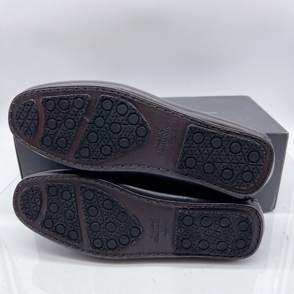 Allen Edmonds Super Sport Mens Driver Loafers Shoes Dress Black Leather US 9 - Picture 9 of 13